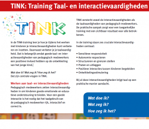 Tink training
